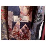 Ties, suits and robes; all on side ...