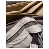 Ties, suits and robes; all on side ...