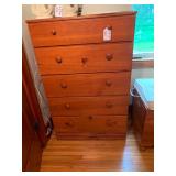 Wood dresser/cabinet; matching 258 ...