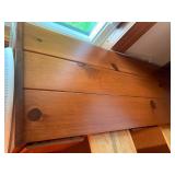Wood dresser/cabinet; matching 258 ...