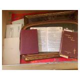 Bibles; all in top 2 drawers...