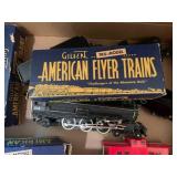 American Flyer train with EMPTY box...