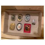 Belt buckles...