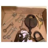 Key and lock collection...