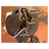 Key and lock collection...