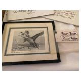 Buck knife, Wildlife Original print...