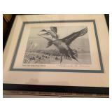 Buck knife, Wildlife Original print...