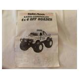 Radio Shack radio controlled 4x4 ve...