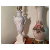 Table top lamps and shades...
