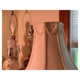 Table top lamps and shades...