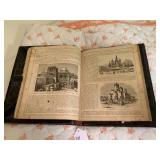 Vintage bible, possibly wood or lea...