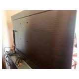 Samsung flat screen TV with VHS and...