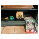 Dog items - books, grooming supplie...