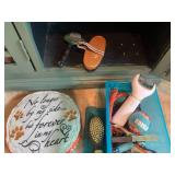 Dog items - books, grooming supplie...