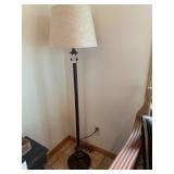 (2) Floor lamps and live plants...