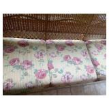 Wicker sofa...