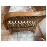Wicker sofa...