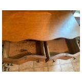 Dresser with wishbone and beveled m...