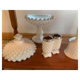 White glassware, some Fenton; all o...