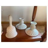 White glassware, some Fenton; all o...