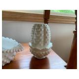 White glassware, some Fenton; all o...