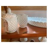 White glassware, some Fenton; all o...
