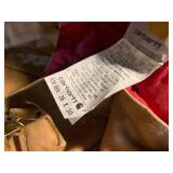Carhartt coveralls, sweater shirts,...