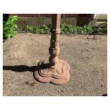 Metal bird bath, decorative metal p...