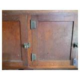Vintage wood cabinet top...