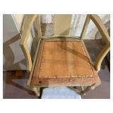Chair and rugs...