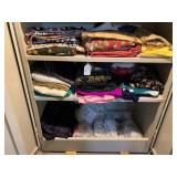 Assorted fabric; all on bottom 3 sh...