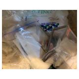Assorted fabric; all on bottom 3 sh...