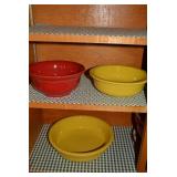 Fiesta ware bowls...