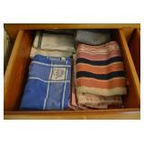 Assorted kitchen dish towels; all i...