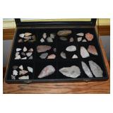 Arrowheads and other various stone ...