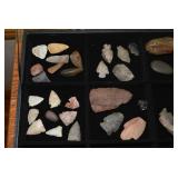 Arrowheads and other various stone ...