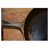Griswold #10 cast iron fry pan...