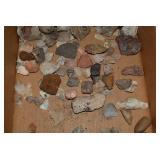 Collection of arrowhead and other v...
