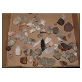 Collection of arrowhead and other v...