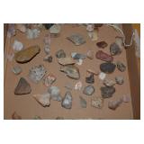 Collection of arrowhead and other v...