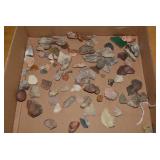 Collection of arrowhead and other v...