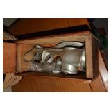 Meat saw, scales, basket and more; ...