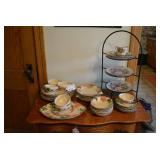 Franciscan desert rose pattern dish...