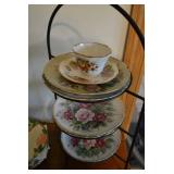 Franciscan desert rose pattern dish...