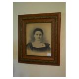 Vintage picture in frame...