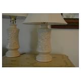 Matching table top lamps...