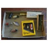 Assorted fishing lures...