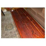 Cedar chest; top needs to be cleane...