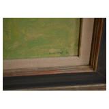 Watercolor and hand painted framed ...