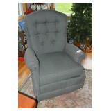 Mastercraft green swivel rocker uph...